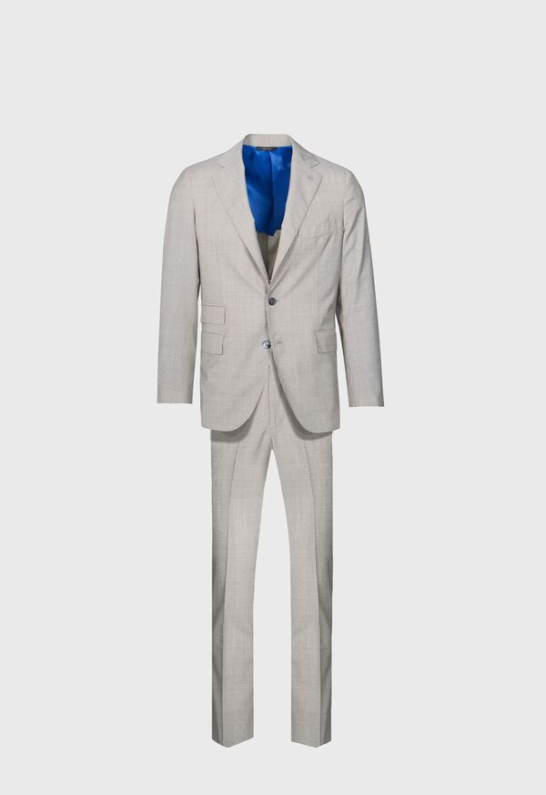 Paul Stuart Wool & Silk Solid Suit, image 1