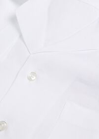 Paul Stuart White Linen Camp Shirt, thumbnail 2