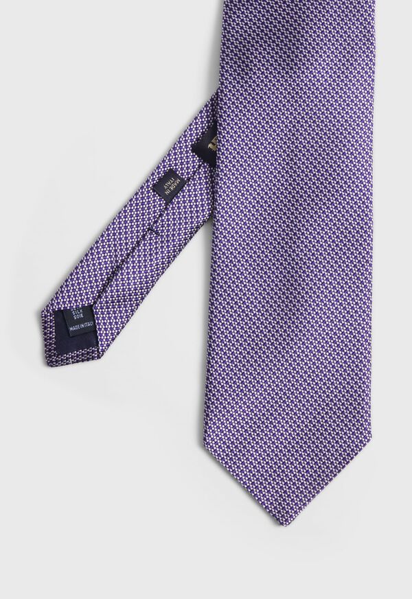 Paul Stuart Woven Silk Micro Deco Tie, image 1
