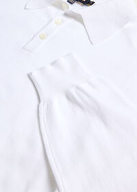 Paul Stuart Egyptian Cotton Long Sleeve Polo, thumbnail 2
