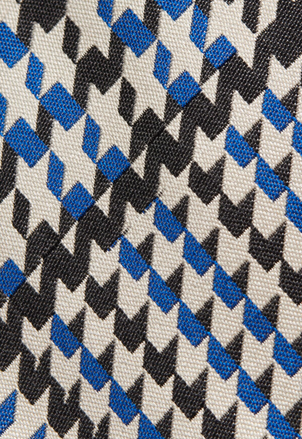 Paul Stuart Woven Silk Glen Plaid Tie, image 3