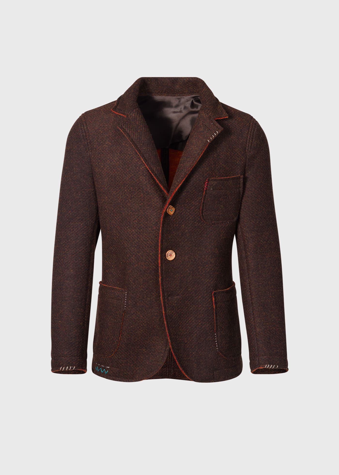 Raw edge jacket store