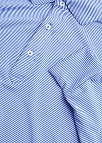 Paul Stuart Striped Performance Polo, thumbnail 2