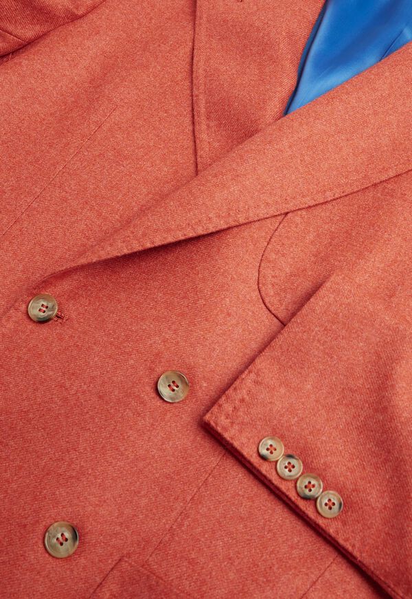 Paul Stuart Cashmere Mohair Blend Double Breasted Sport Jacket, image 3