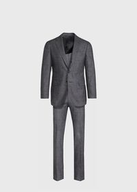 Paul Stuart Grey Micro Pattern Suit, thumbnail 1