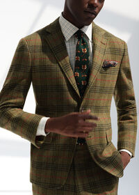 Paul Stuart Tattersall Plaid Sport Shirt, thumbnail 2