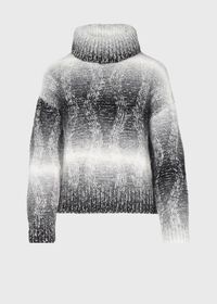 Paul Stuart Ombre Cable Knit Turtleneck, thumbnail 1