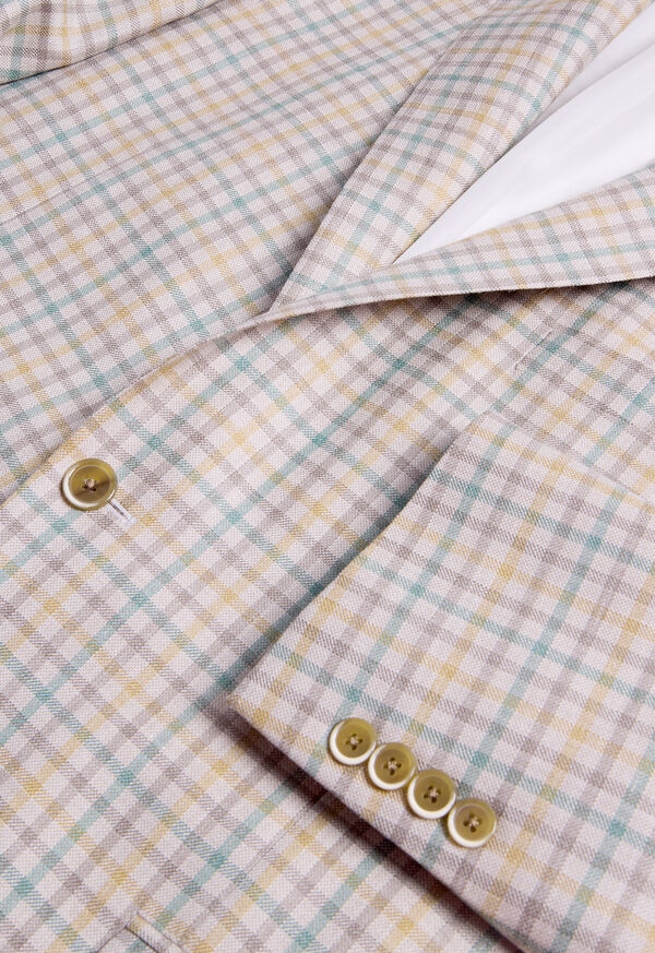 Paul Stuart Wool Plaid Jacket, image 2