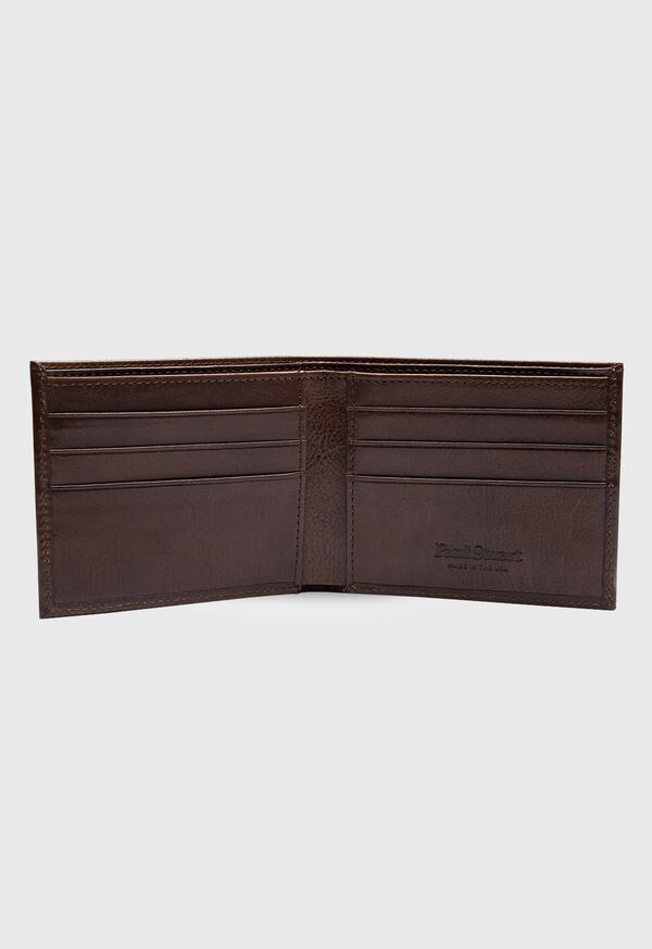 Handmade Vachetta leather wallet, Brown Genuine leather wallet for men WL229