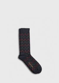 Paul Stuart Zig Zag Sock, thumbnail 1