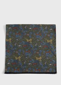 Paul Stuart Brushed Silk Tapestry Scarf, thumbnail 3