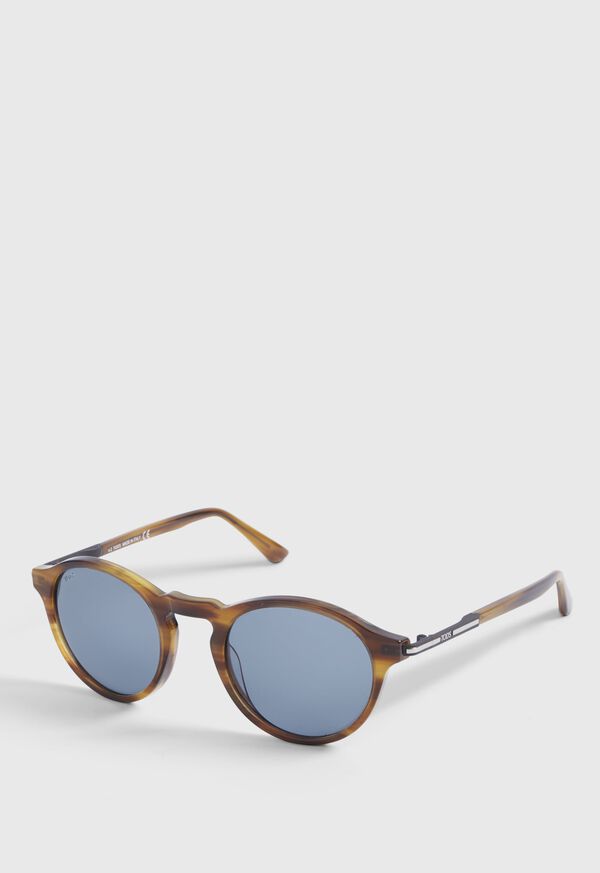 Paul Stuart Havana Acetate With Blue Lens, image 2