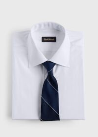 Paul Stuart Woven Silk Stripe Tie, thumbnail 2