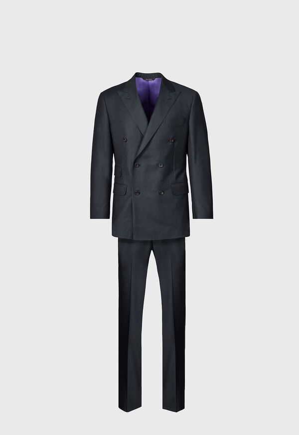 Paul Stuart Flannel Double Breasted Suit, image 1