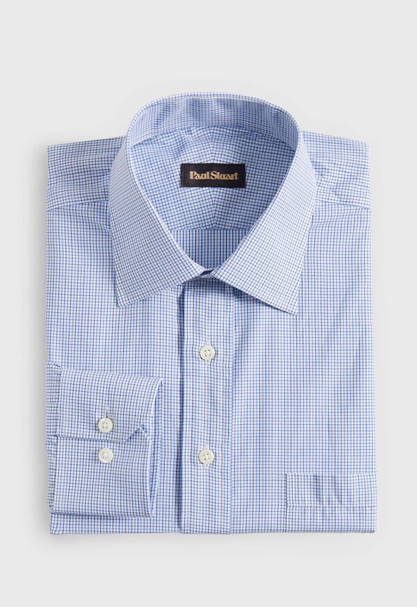 Paul Stuart Micro Graph Check Dress Shirt