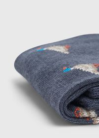 Paul Stuart Duck Motif Wool Sock, thumbnail 2