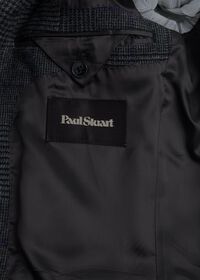 Paul Stuart Charcoal Plaid Wool Sport Jacket, thumbnail 3