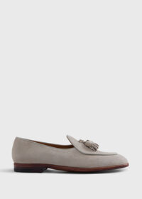 Paul Stuart Steven Suede Tassel Loafer, thumbnail 1