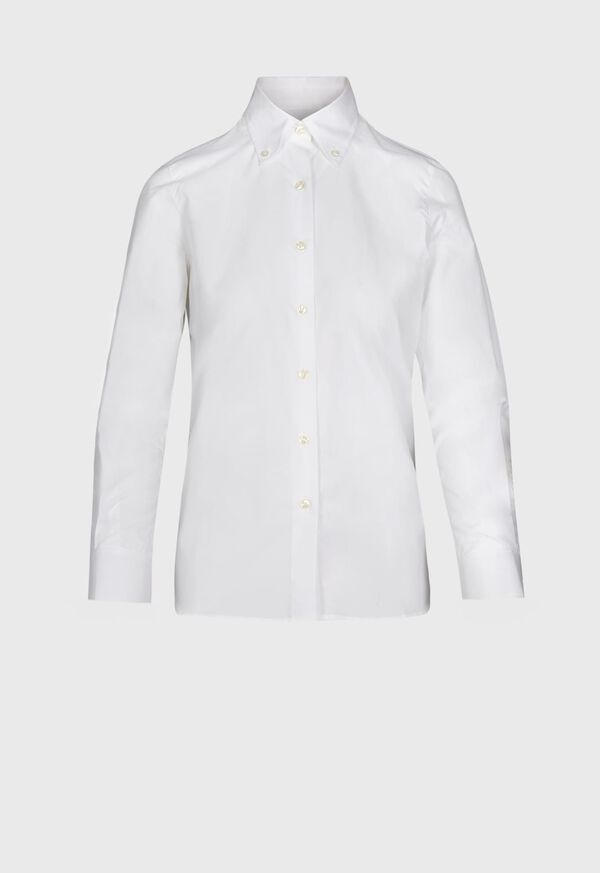 Paul Stuart Poplin Blouse, image 1