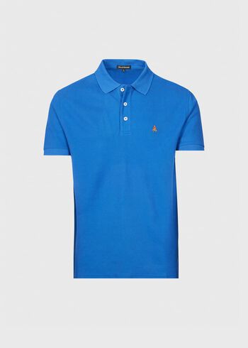 Paul Stuart Cotton Piqué Logo Polo