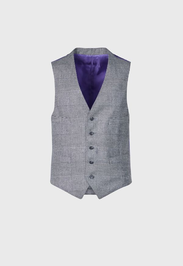 Paul Stuart Glen Plaid Tailored Vest
