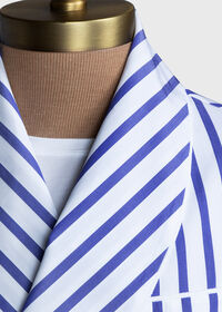 Paul Stuart Awning Stripe Cotton Robe, thumbnail 4