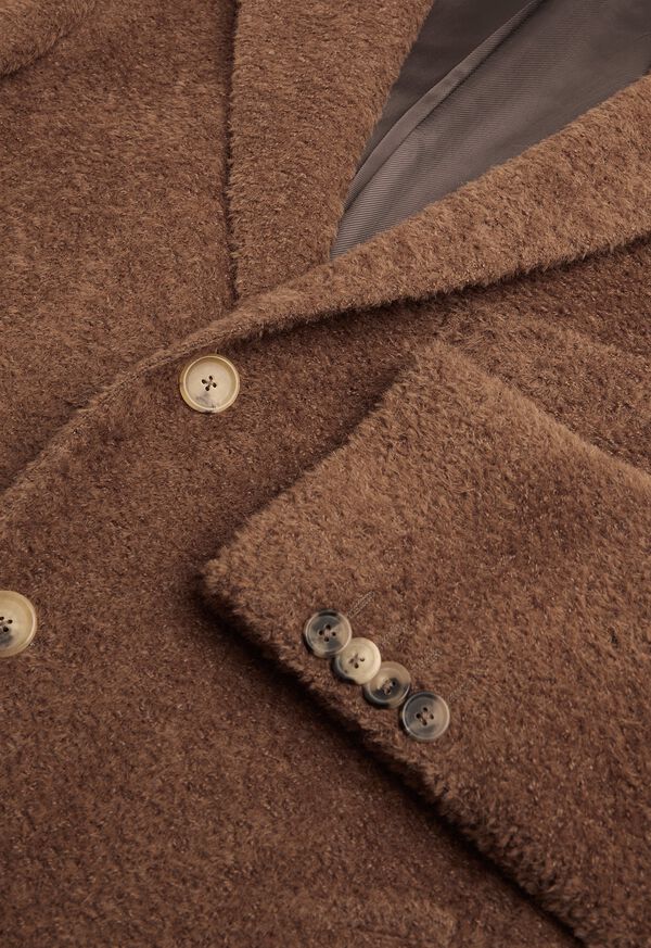 Paul Stuart Camel Long Hair Overcoat, image 3