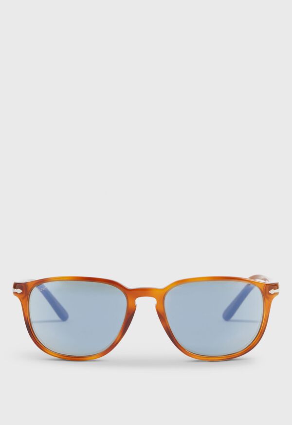 Paul Stuart Persol® Terra Di Siena with Crystal Blue Lens, image 1
