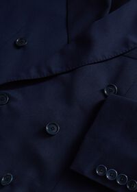 Paul Stuart Wool Twill Double Breasted Suit, thumbnail 4