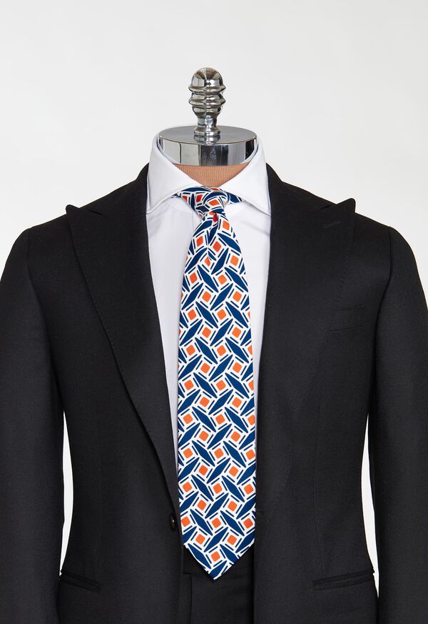 Paul Stuart Scattered Deco Square Tie, image 2