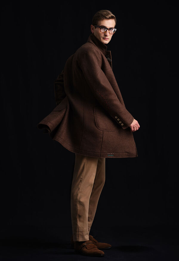 Paul Stuart Wool Raw Edge Coat, image 2