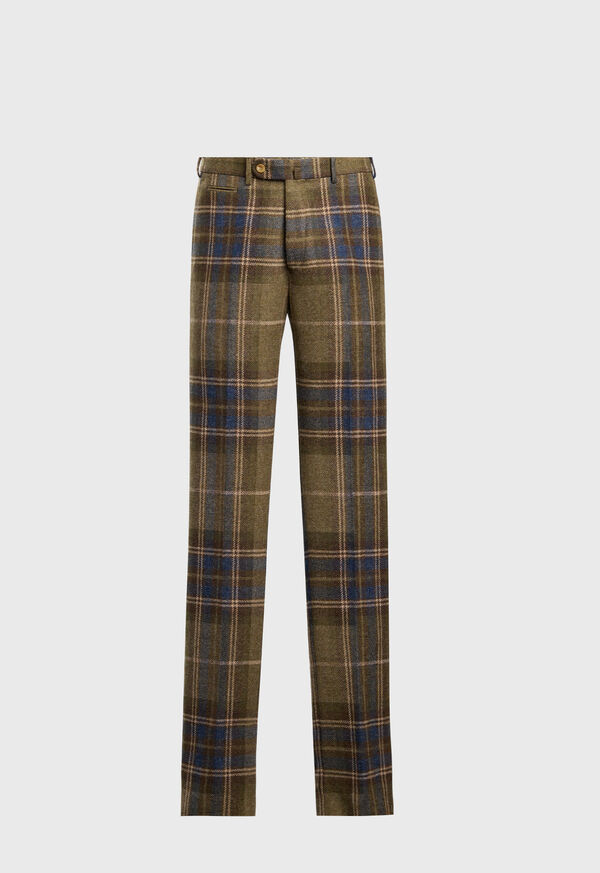 Paul Stuart Shetland Wool Plaid Trouser, image 1