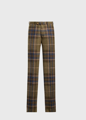 Paul Stuart Shetland Wool Plaid Trouser