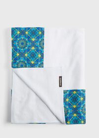 Paul Stuart Geometric Print Beach Towel, thumbnail 1