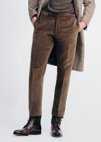 Paul Stuart Velvet Dress Trousers