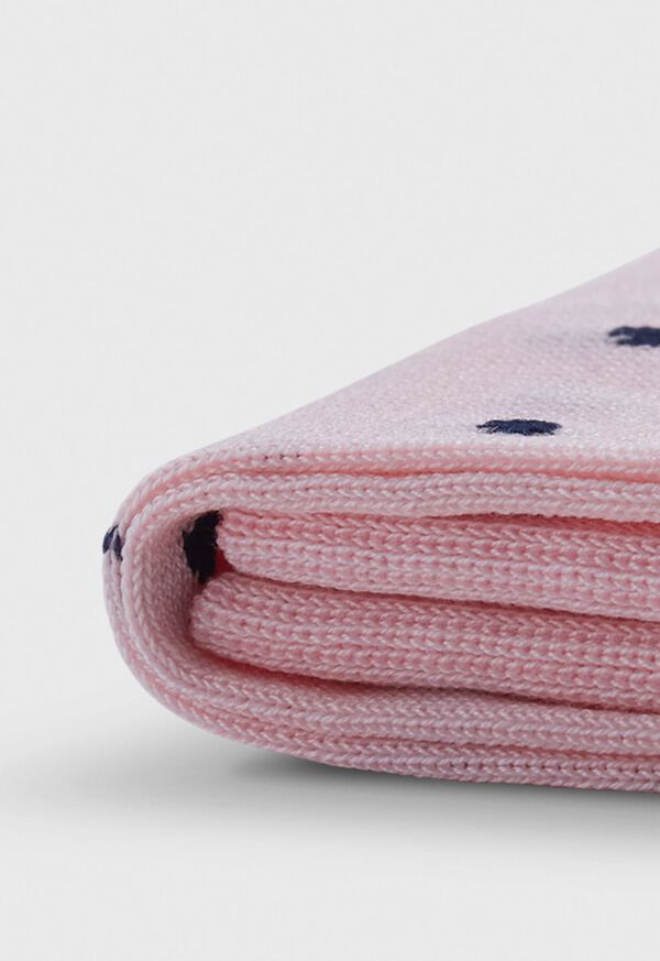 Paul Stuart Cotton Polka Dot Sock, image 2