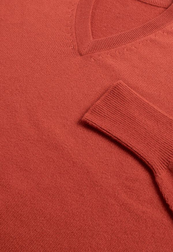 Paul Stuart Classic Cashmere V-Neck Sweater, image 72