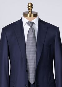 Paul Stuart Silk Jacquard Deco Rings Tie, thumbnail 2