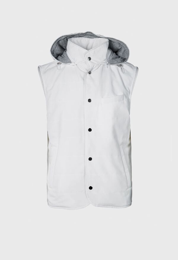 Paul Stuart Belsetta Vest with Removable Hood, image 1