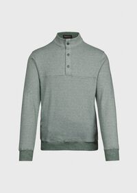Paul Stuart Hairline Stripe Pullover with Snap Buttons, thumbnail 1