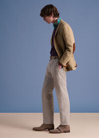 Paul Stuart Linen Dress Trousers, thumbnail 2