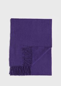 Paul Stuart Oversized Cashmere Logo Scarf, thumbnail 4