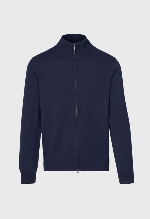 Paul Stuart Cashmere Full Zip Cardigan, image 1