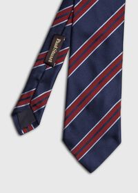 Paul Stuart Satin Stripe Tie, thumbnail 1
