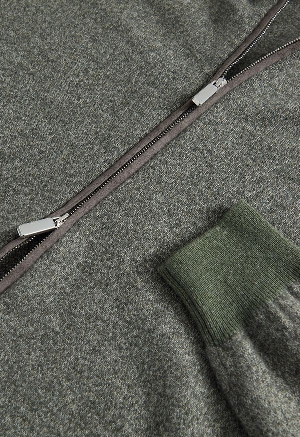 Paul Stuart Cashmere Full-Zip Cardigan, image 2