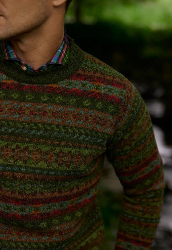 Paul Stuart Fair Isle Sweater, image 2