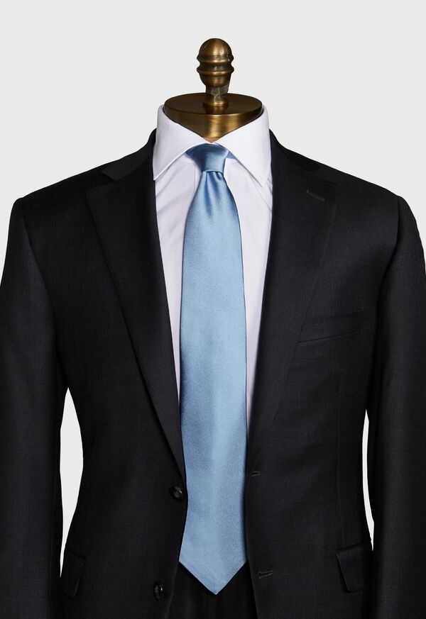 Paul Stuart Solid Silk Tie, image 2