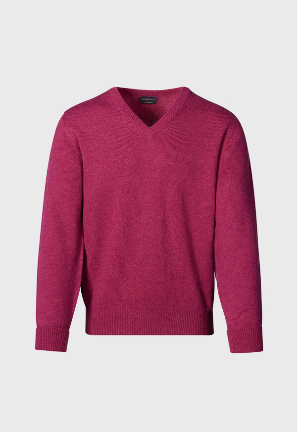 Paul Stuart Classic Cashmere V-Neck Sweater, image 1