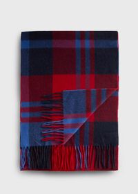 Paul Stuart Woven Cashmere Plaid Scarf, thumbnail 1