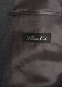 Paul Stuart Grey Sharkskin Wool Suit, thumbnail 4